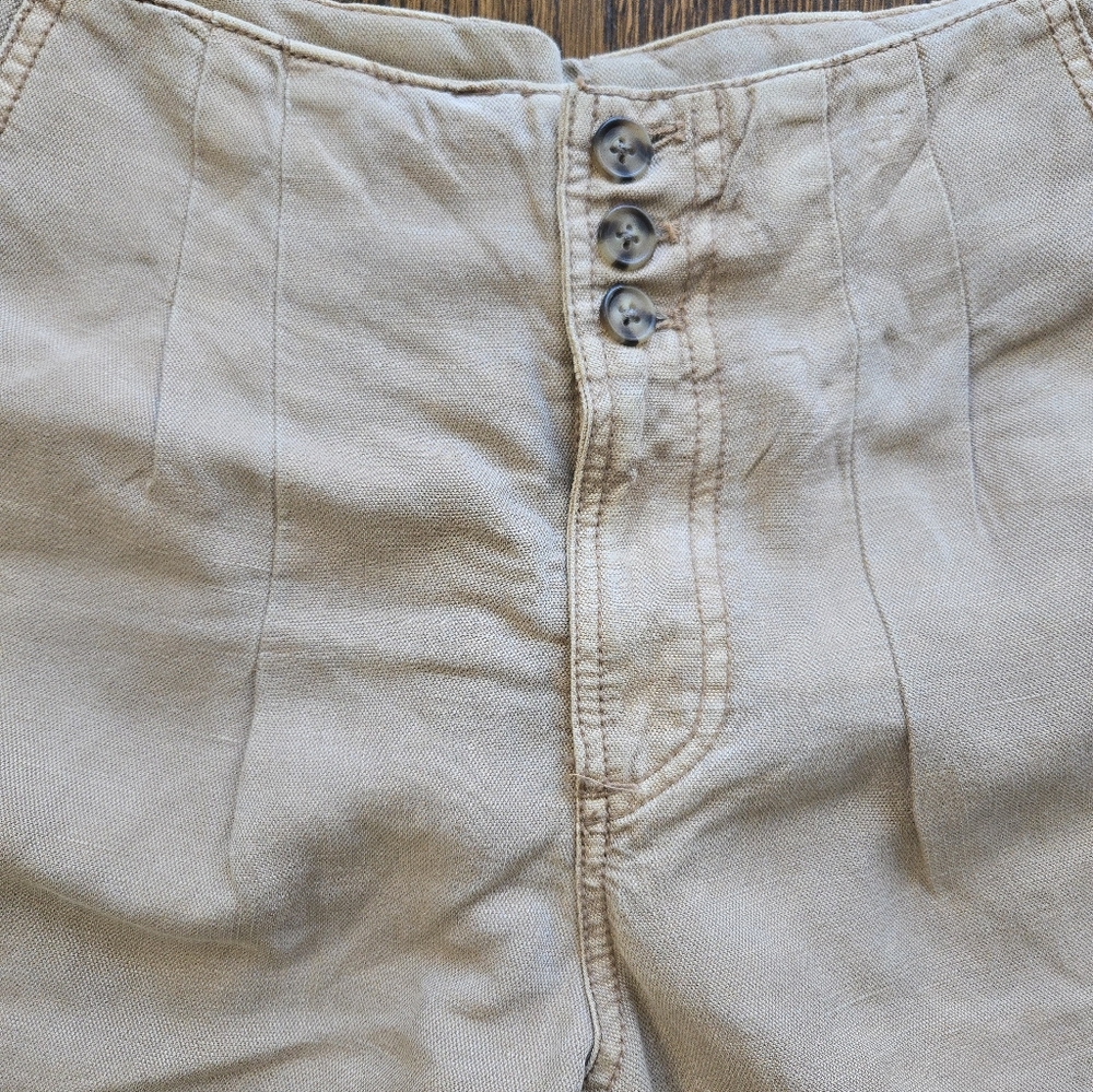 Marrakesh Anthropologie Linen Lyocel Pants Size 25 - Picture 2 of 9